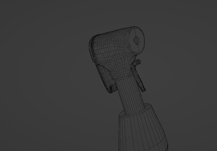 Dental drill 3D model_5