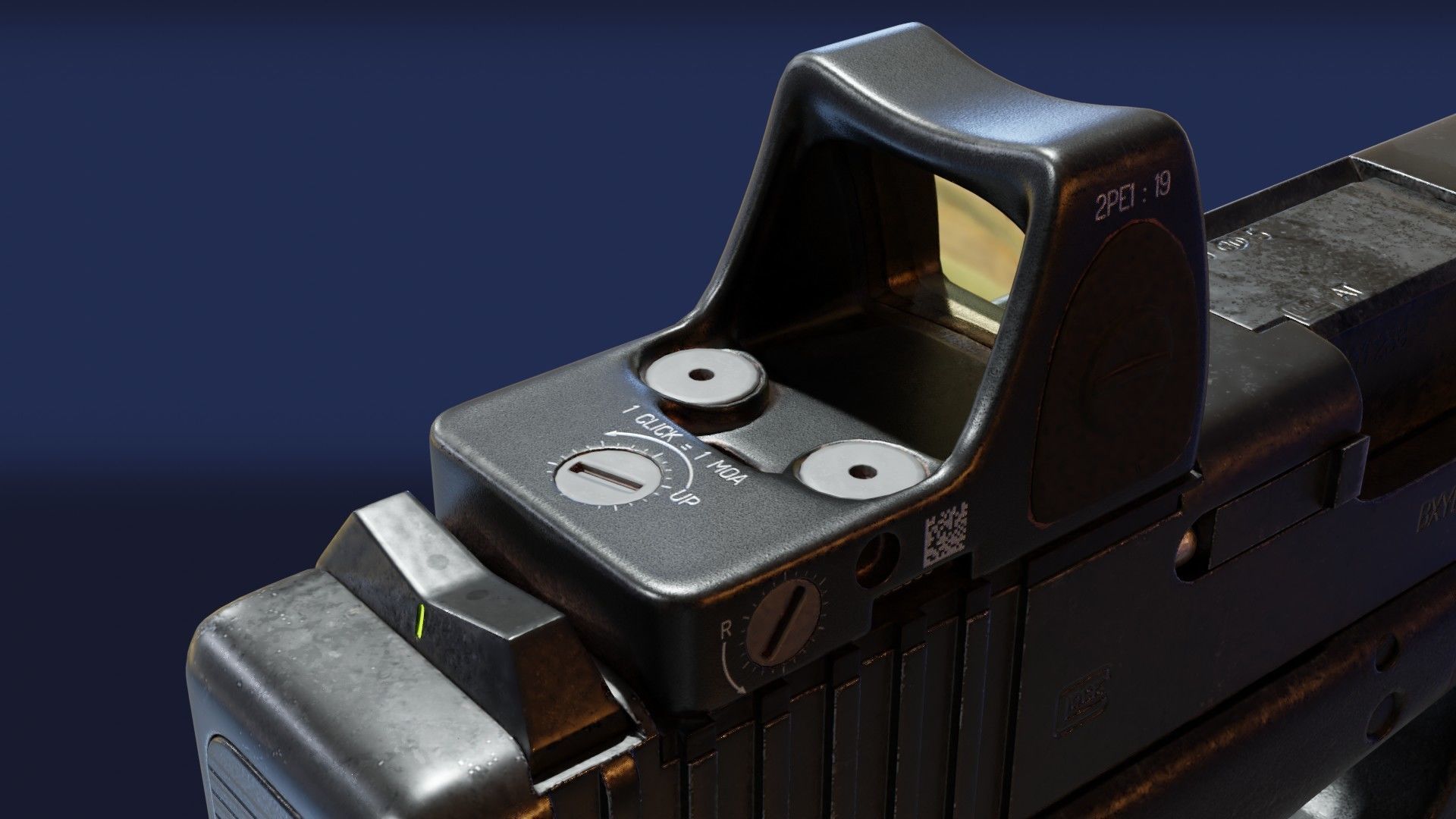 Glock 17 3D model_10