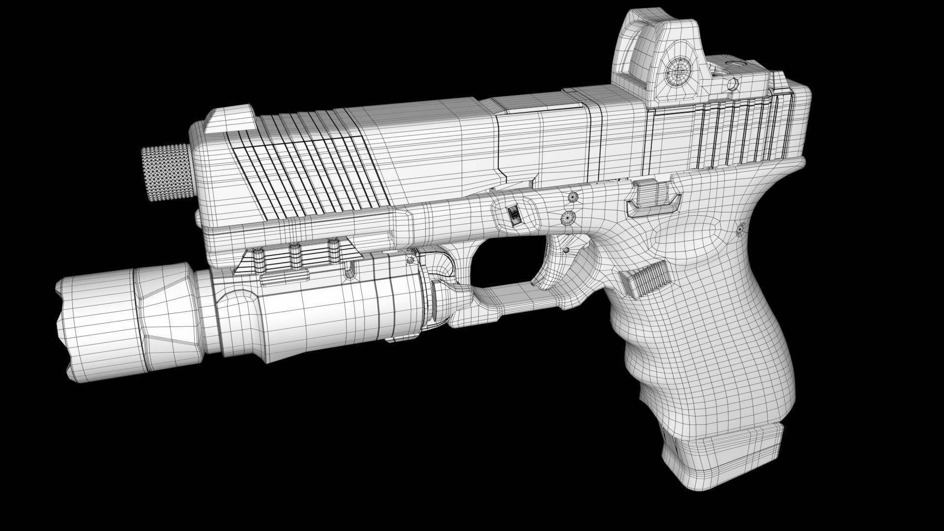 Glock 17 3D model_17