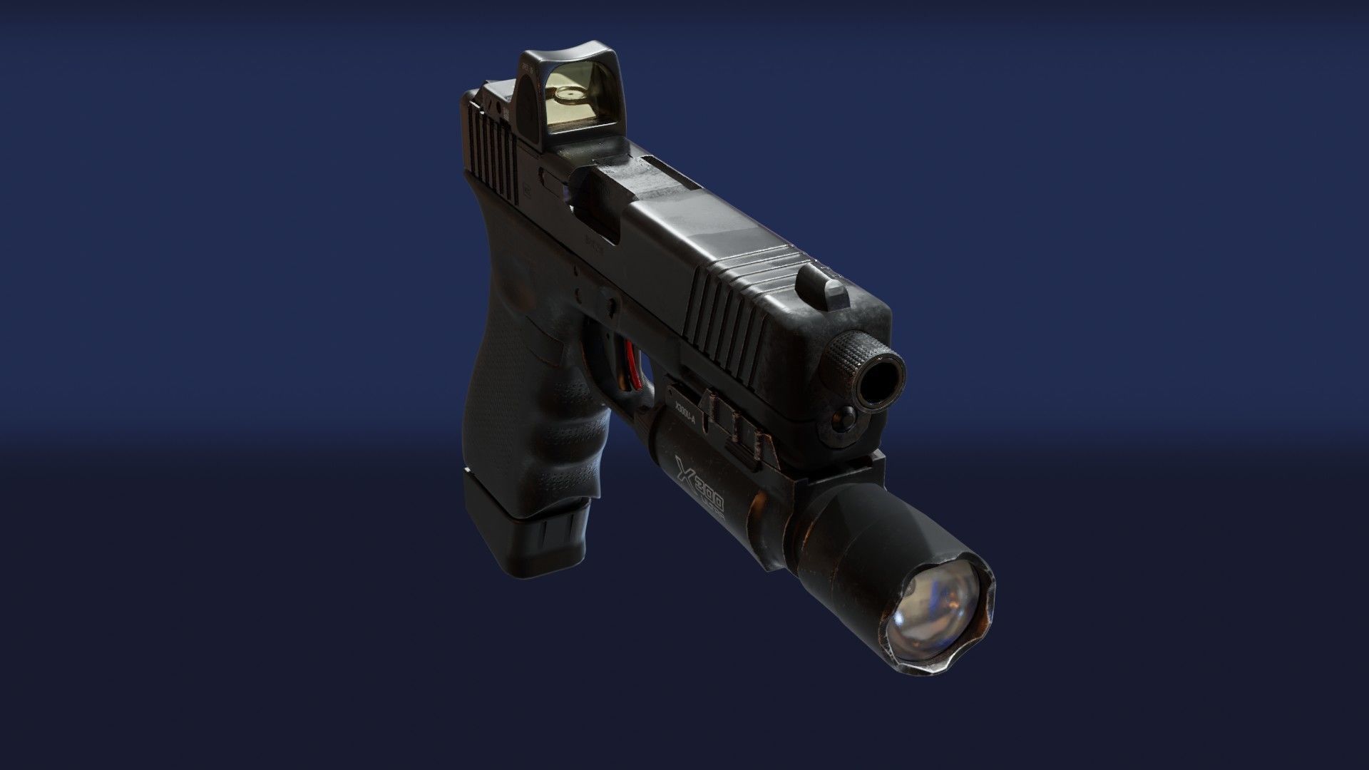Glock 17 3D model_6
