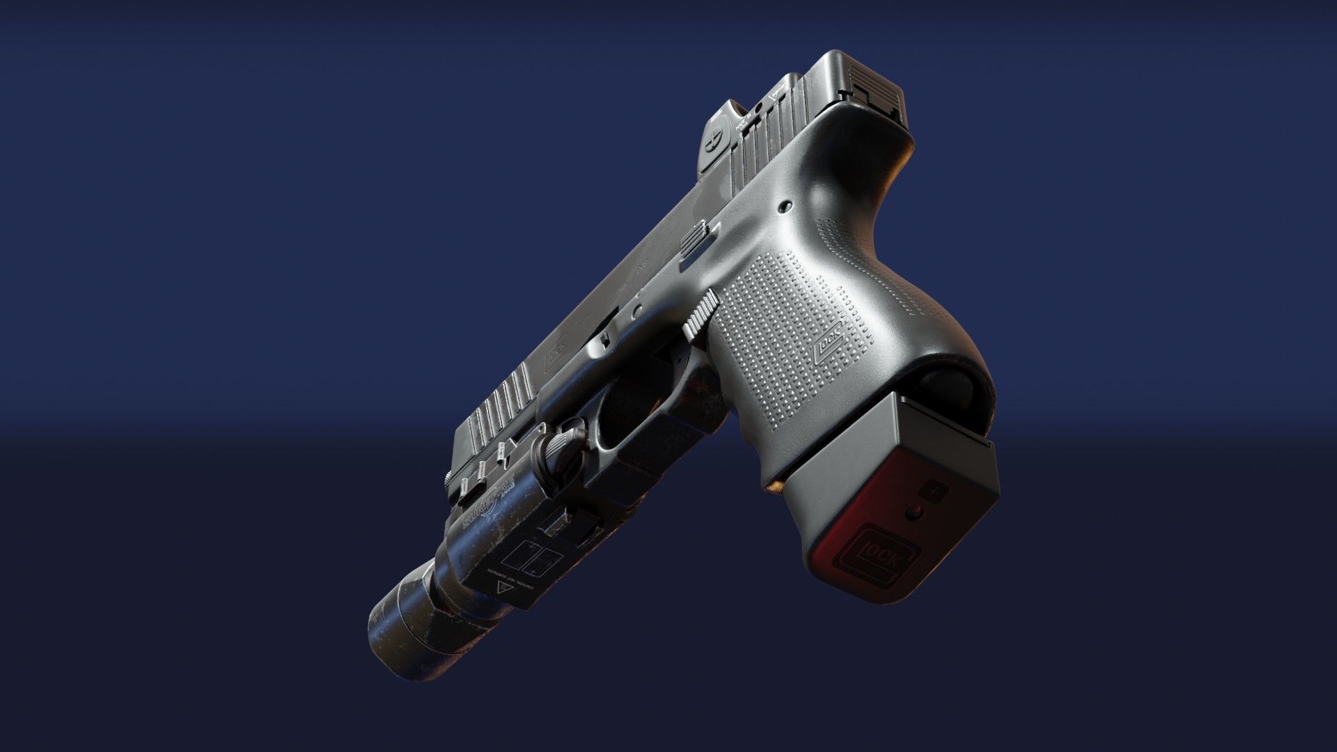 Glock 17 3D model_7