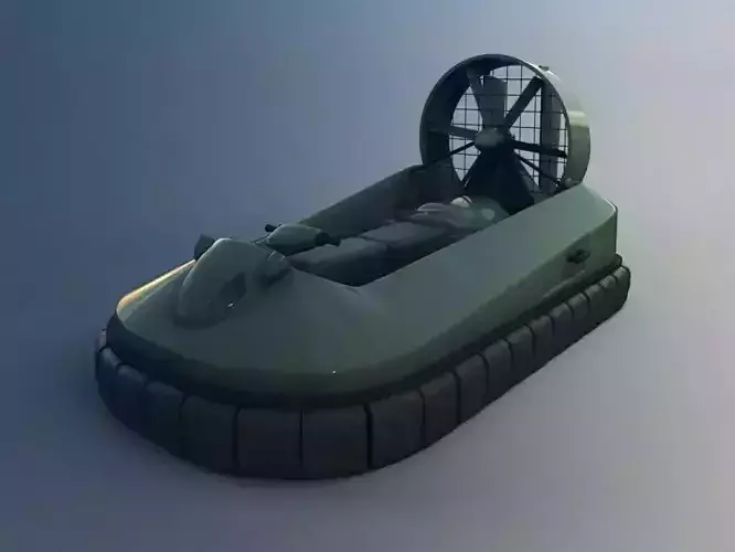 Amphibian Vehicle 3D model