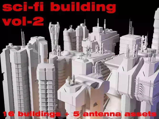 sci-fi buildings-vol2