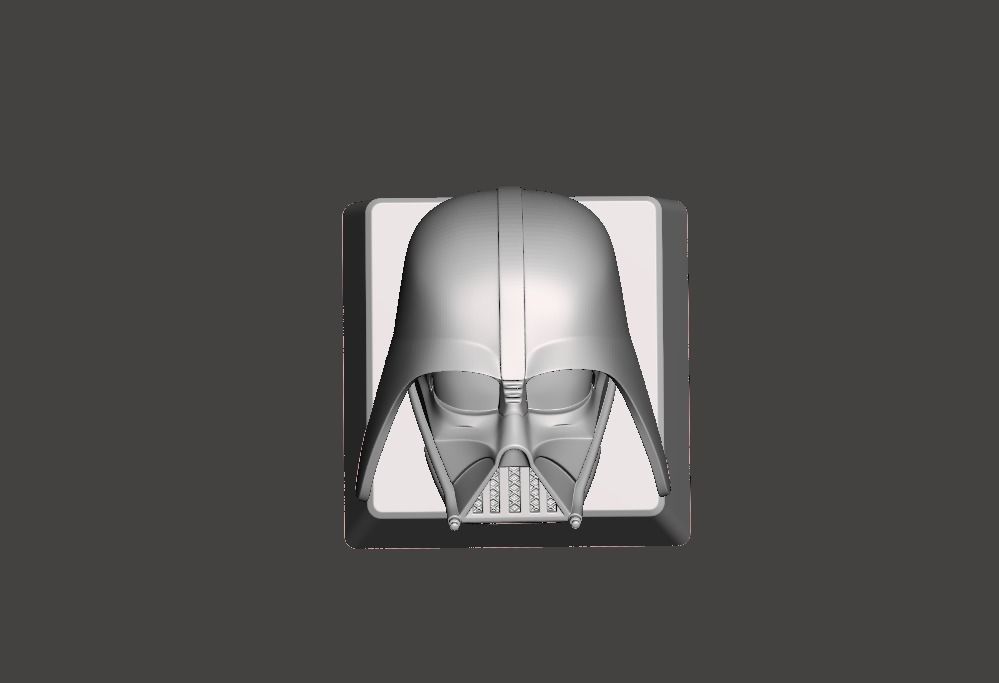 KEYCAP  Star wars Darth Vader   3D print model_1
