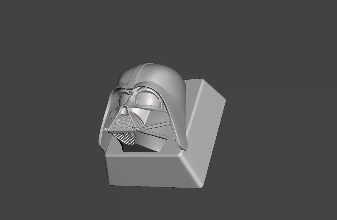 KEYCAP  Star wars Darth Vader   3D print model_0
