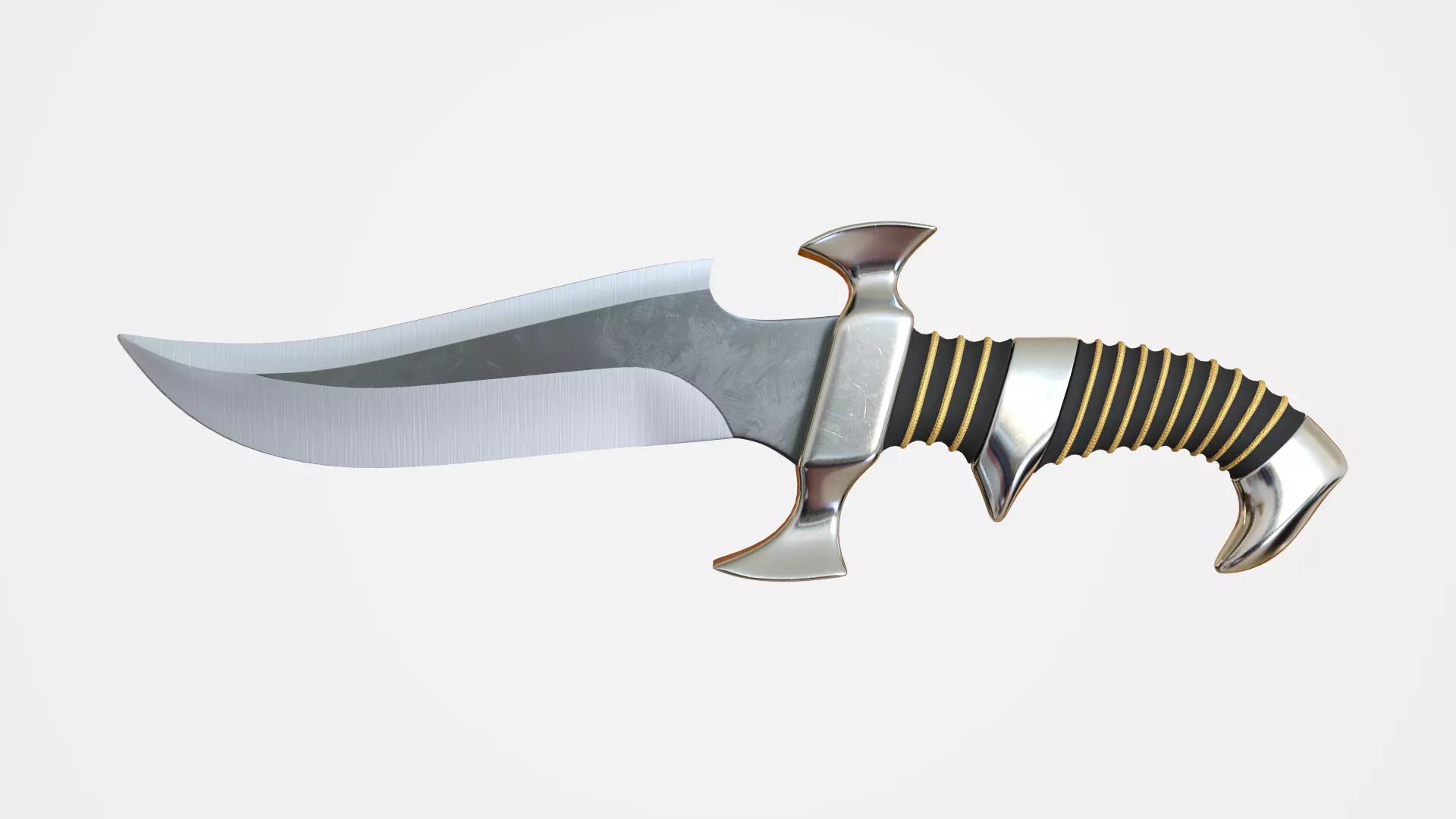 Tactical Combat Knife - Game Ready PBR Low-poly 3D model