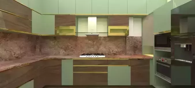 Kitchen By InteriorVipin