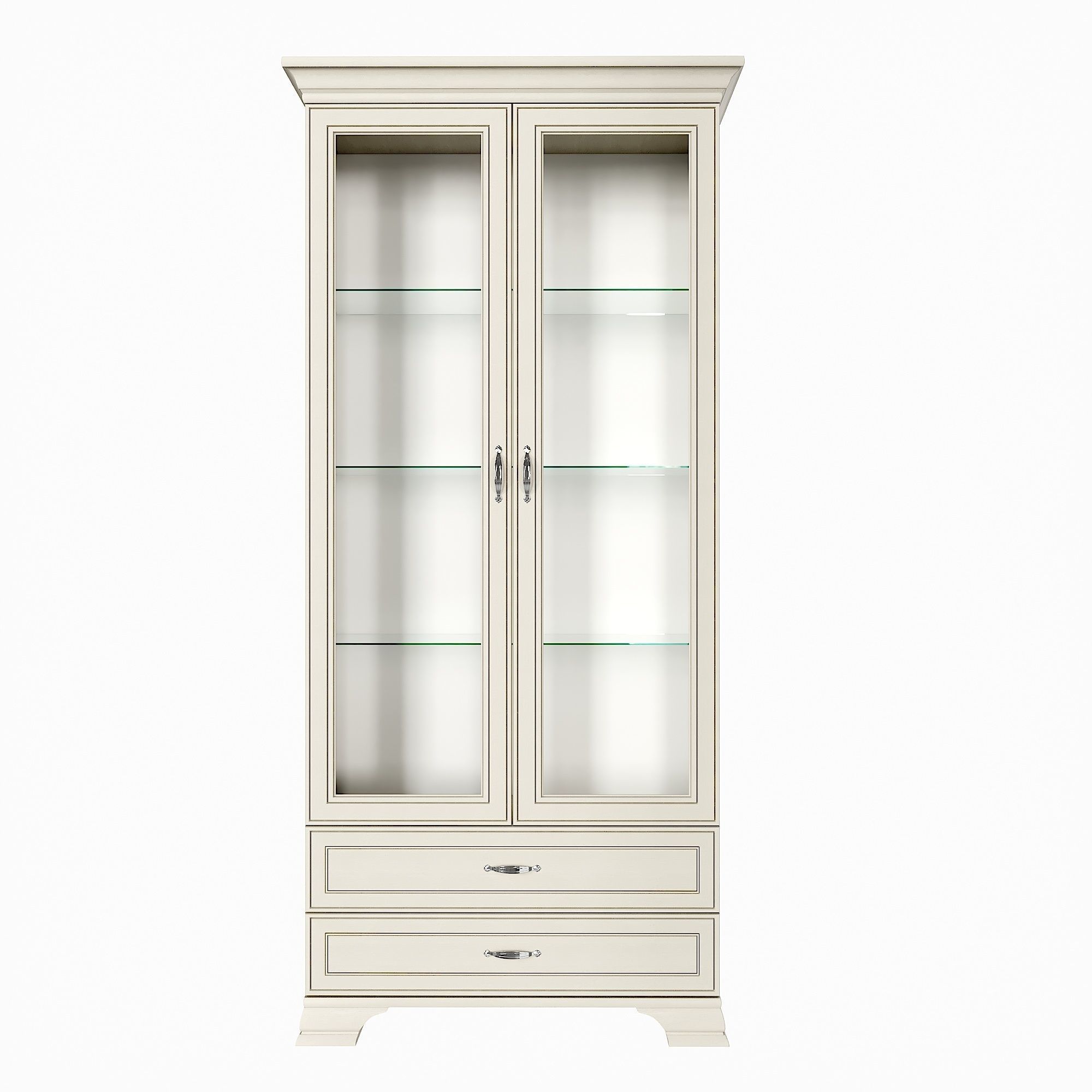 Cabinet showcase Tiffany 2V2S 3D model_1