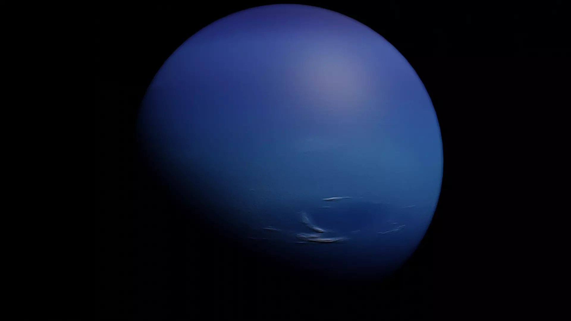 Neptune - made in Blender Low-poly 3D model