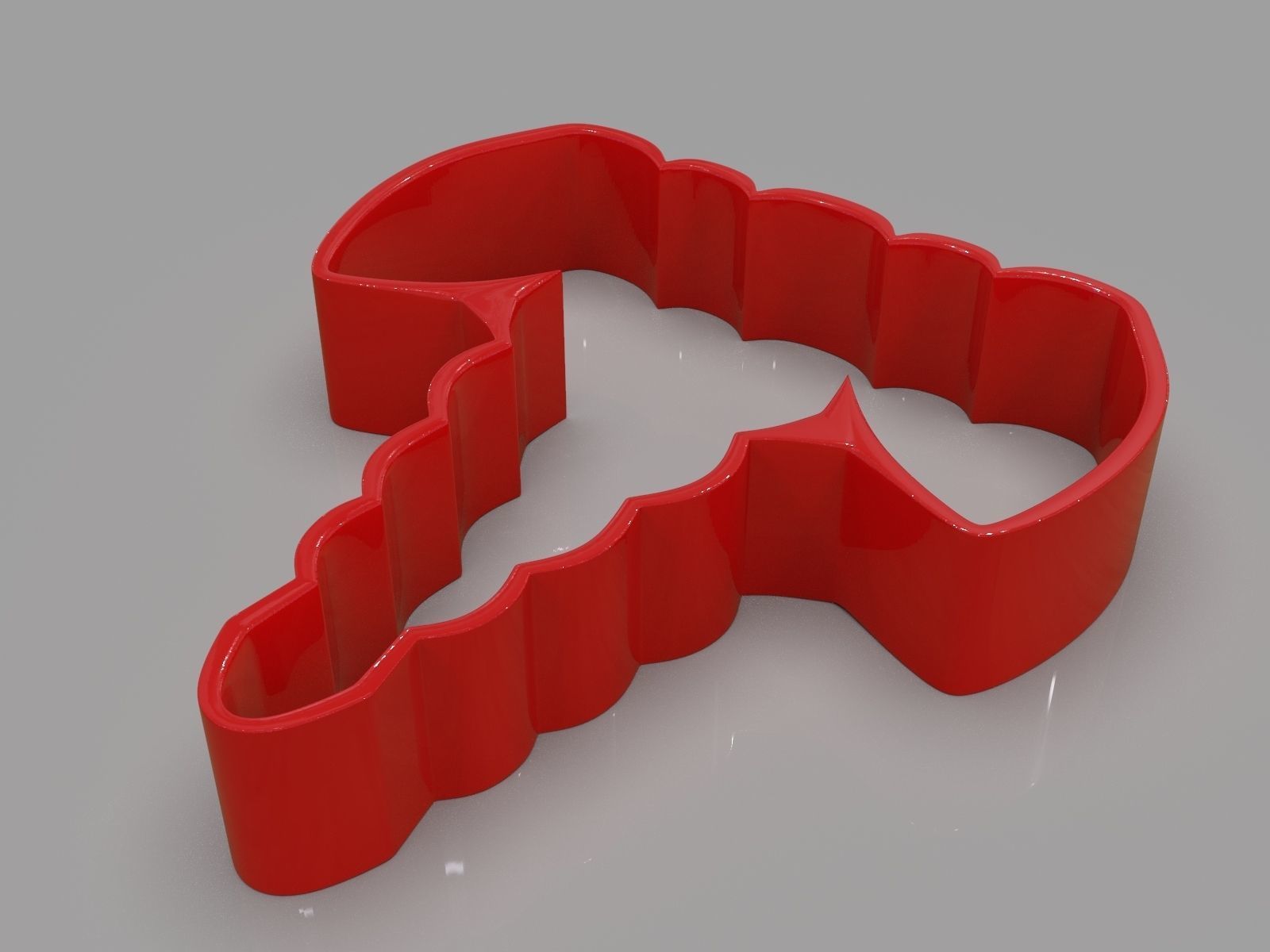 Cookie Cutter Unicorns and Rabbit Pack 3D print model_22