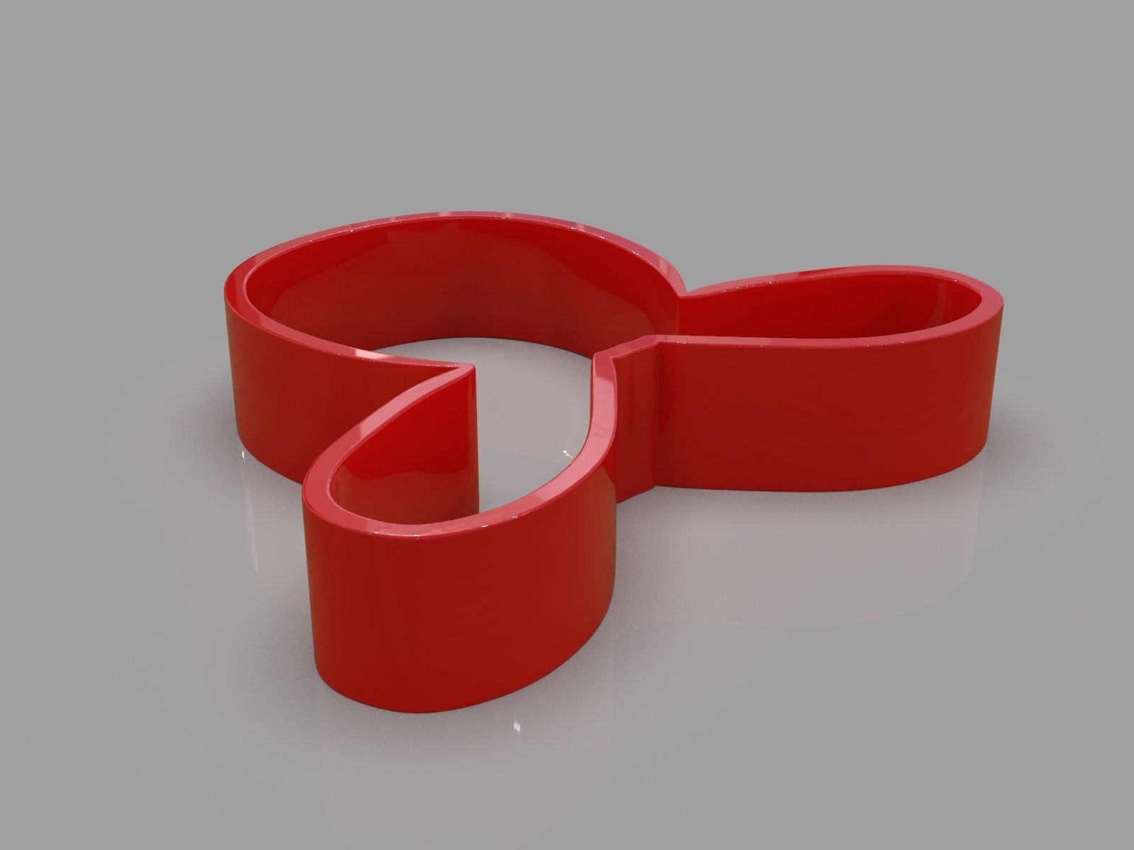 Cookie Cutter Unicorns and Rabbit Pack 3D print model_9