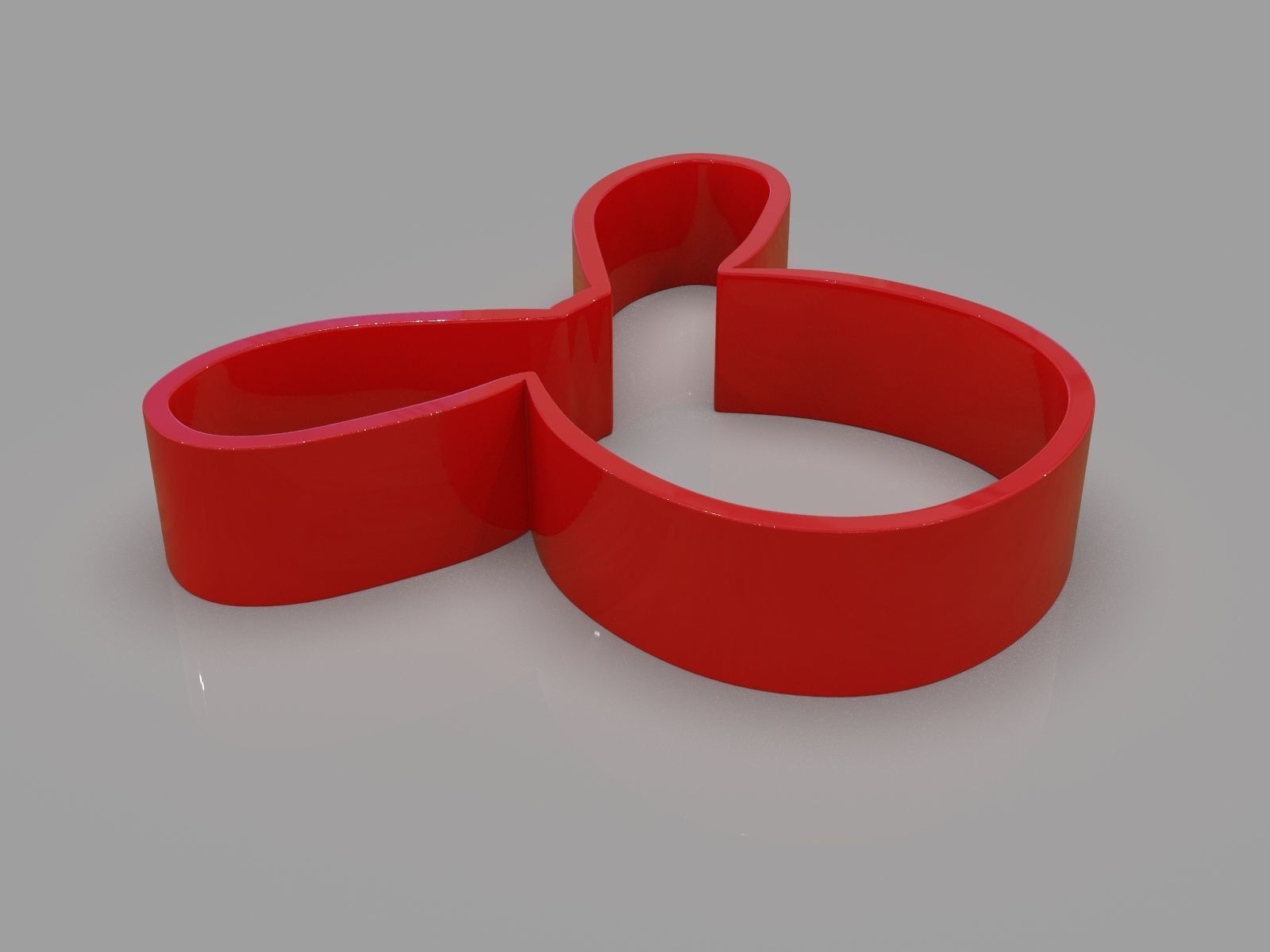 Cookie Cutter Unicorns and Rabbit Pack 3D print model_11