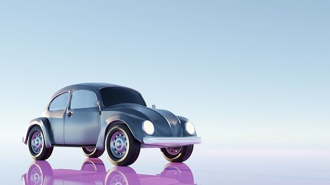 Volkswagen The Beetle 3D model