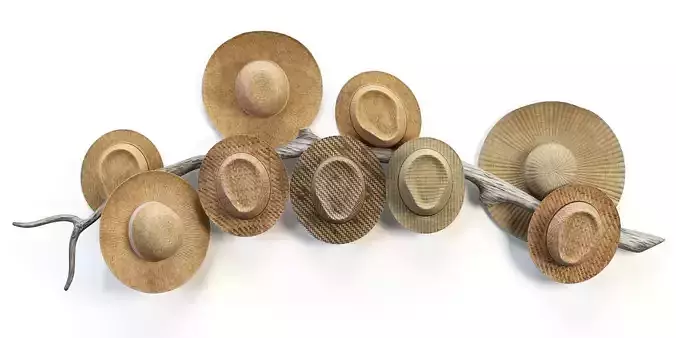 Decorative set of hats