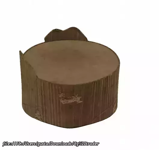 Half Trunk 3D model