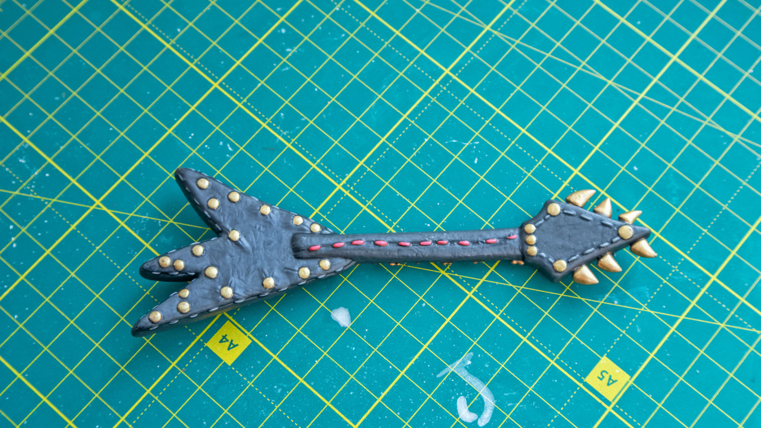 Queen Barb guitar 3D print model_14