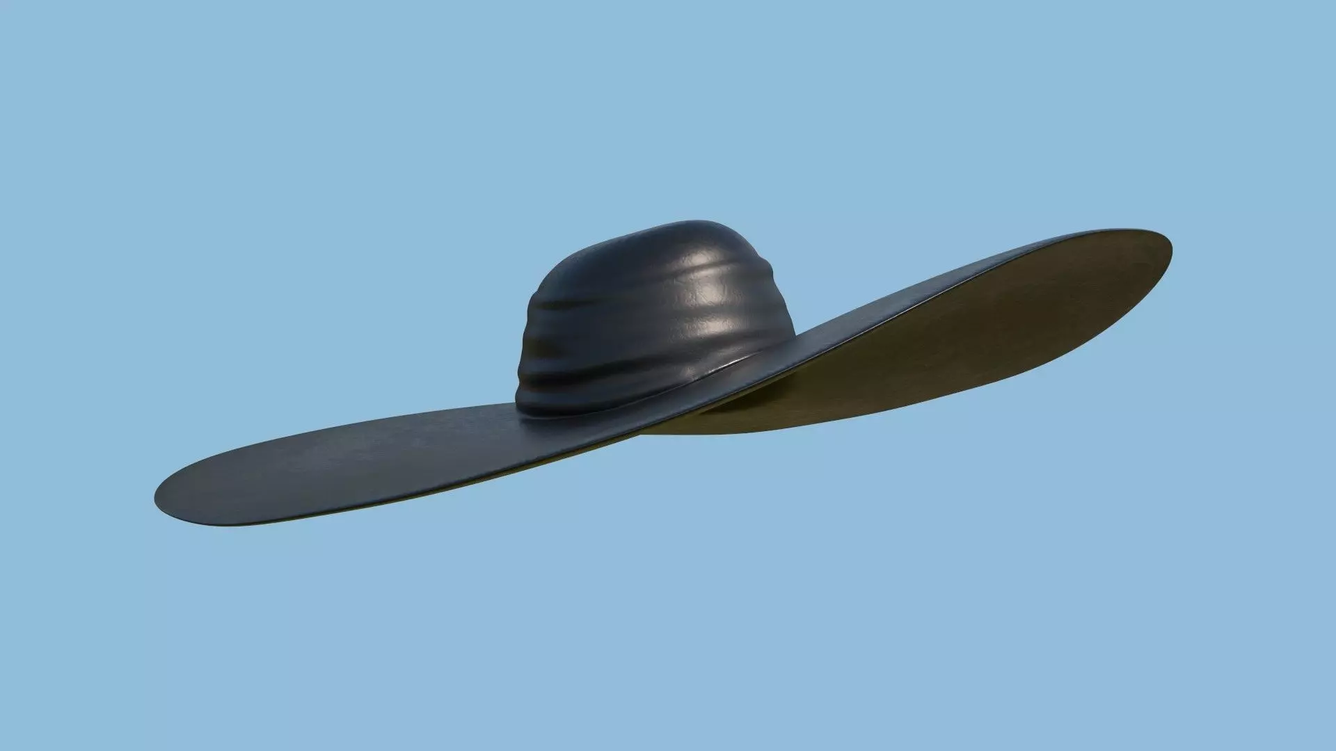 Lady Dimitrescu Hat - Color 04 - Character Design Fashion Low-poly 3D model