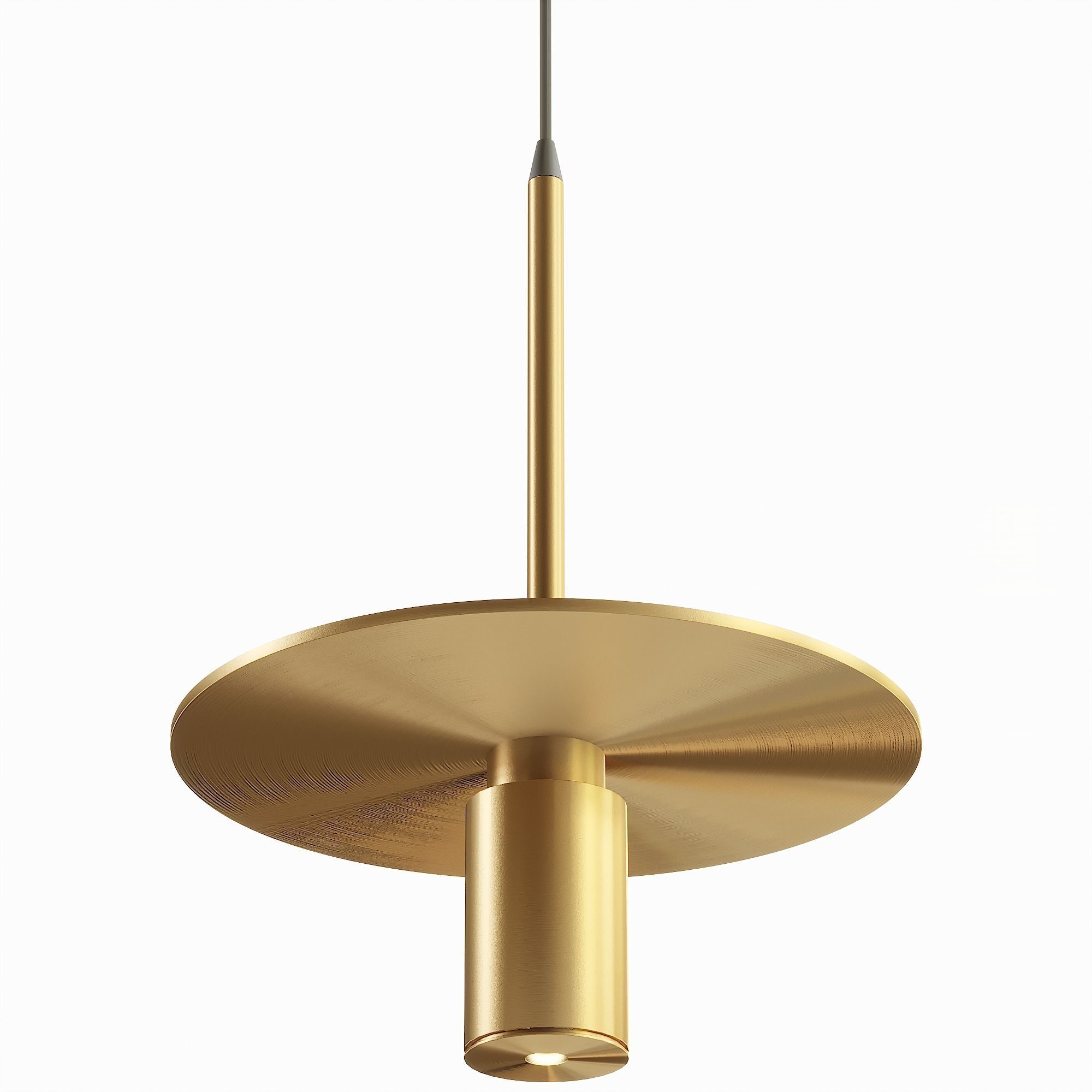 Handle Studio Spot Lamp 3D model_3