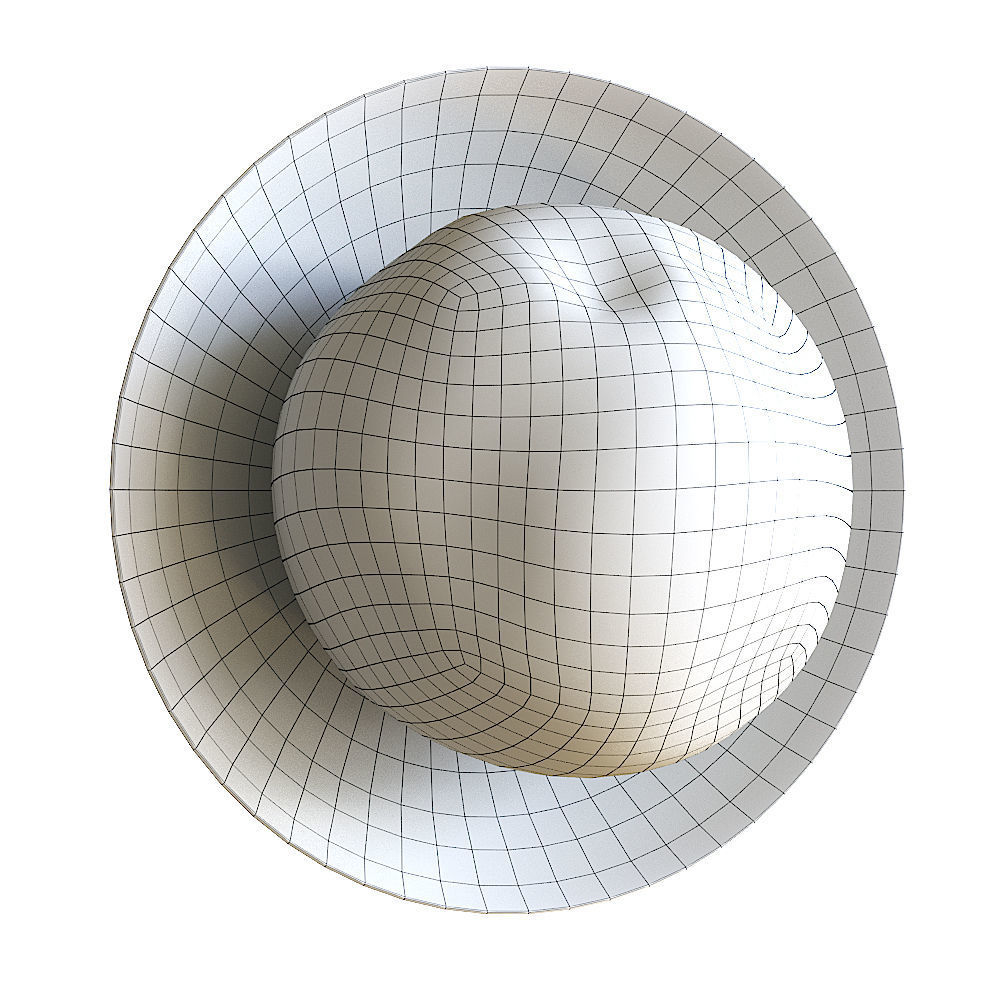 Handle Studio Plate Lamp 3D model_5