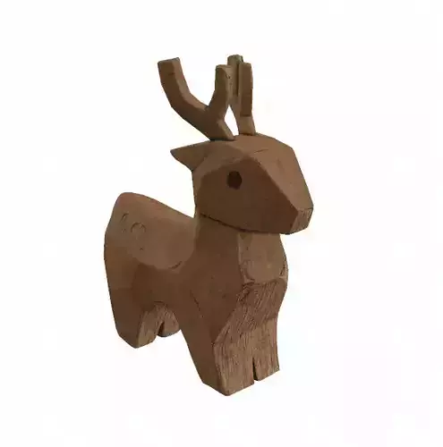 Wooden deer