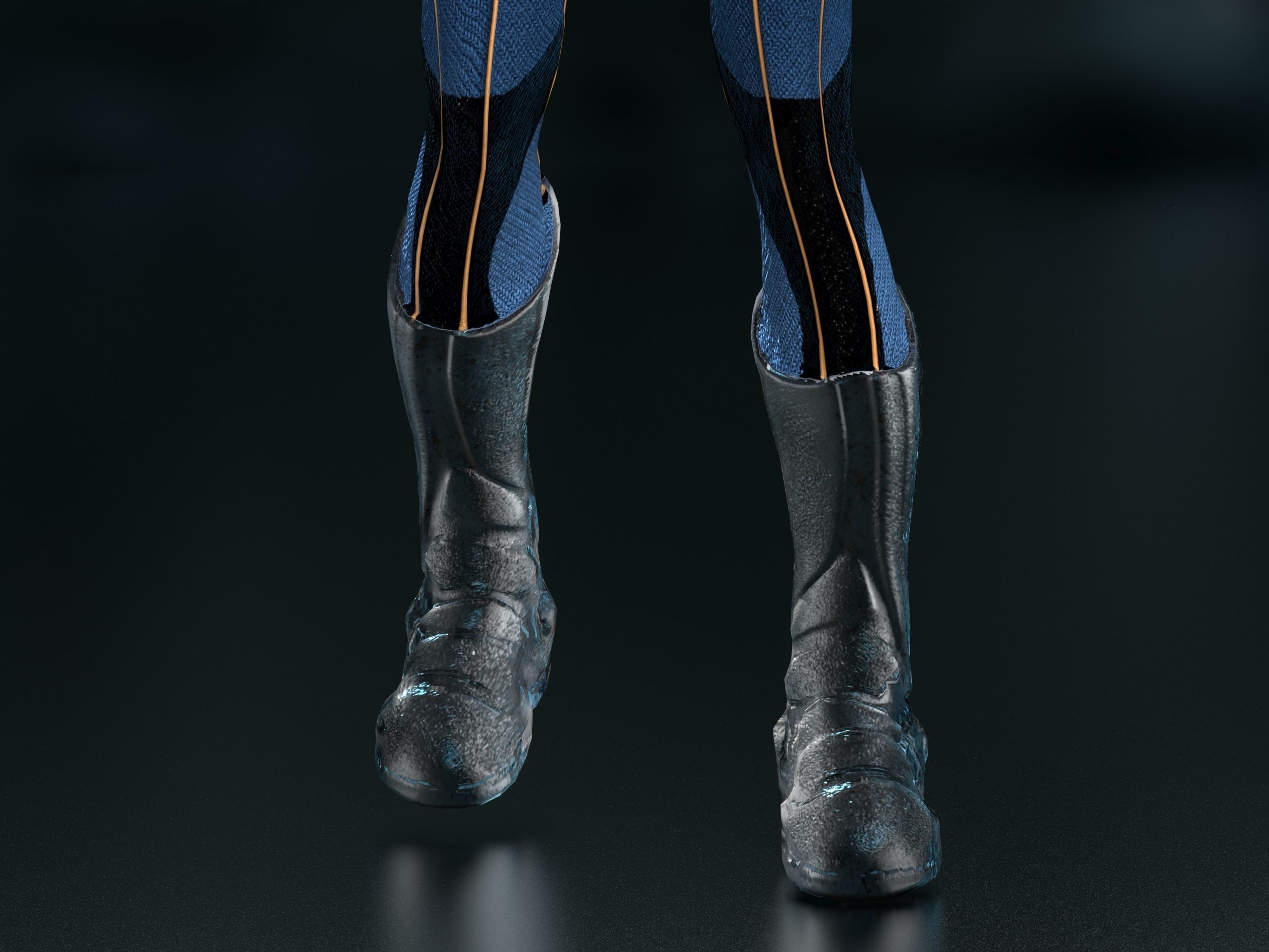 Meredith Vickers Prometheus Low-poly 3D model_25