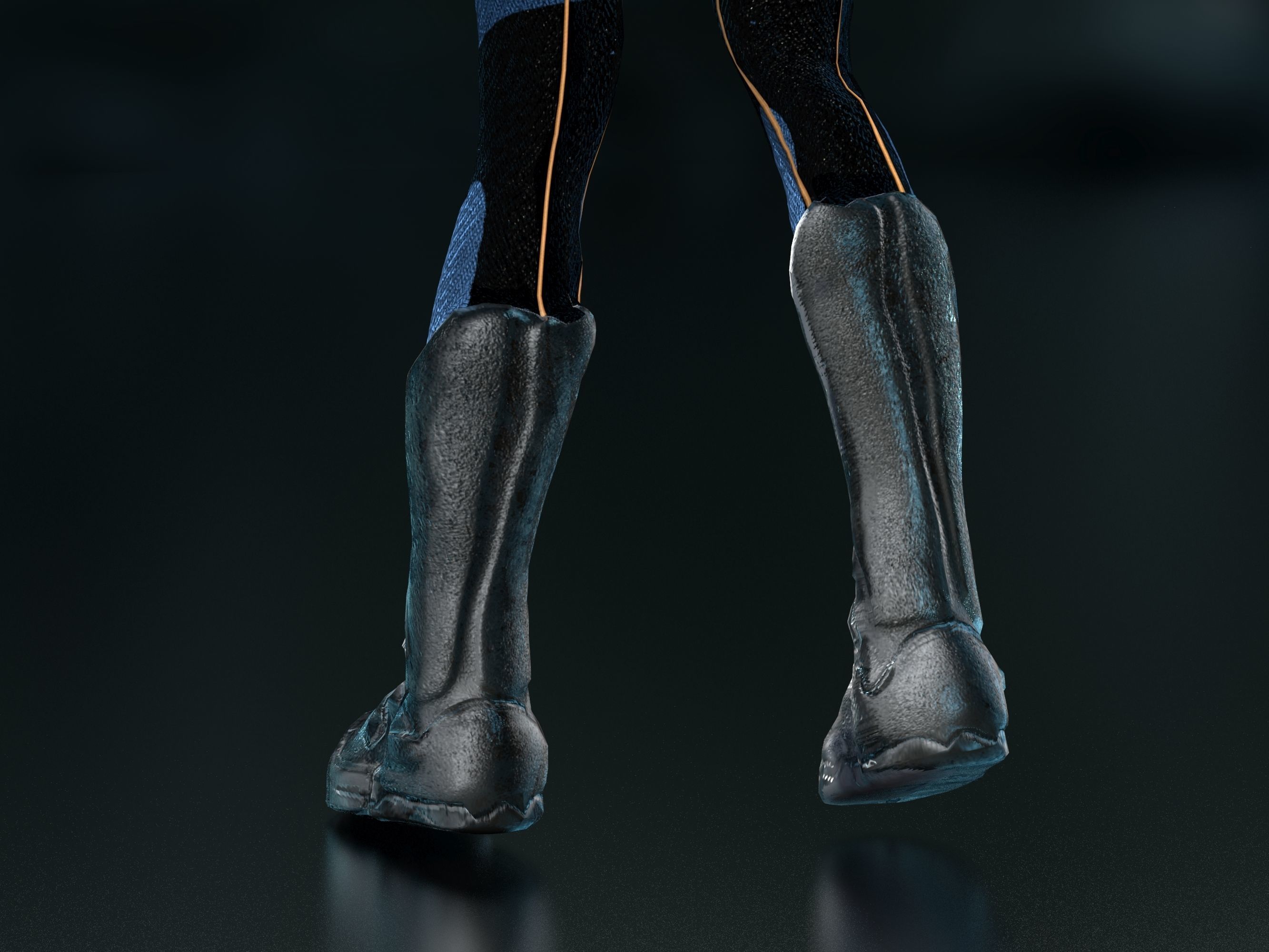 Meredith Vickers Prometheus Low-poly 3D model_23