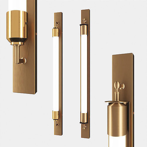 Handle studio Art Deco 38 Lamp 3D model