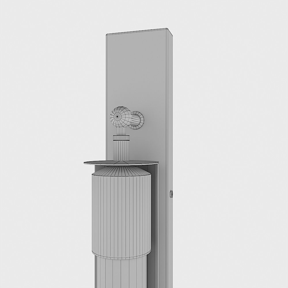 Handle studio Art Deco 38 Lamp 3D model_6