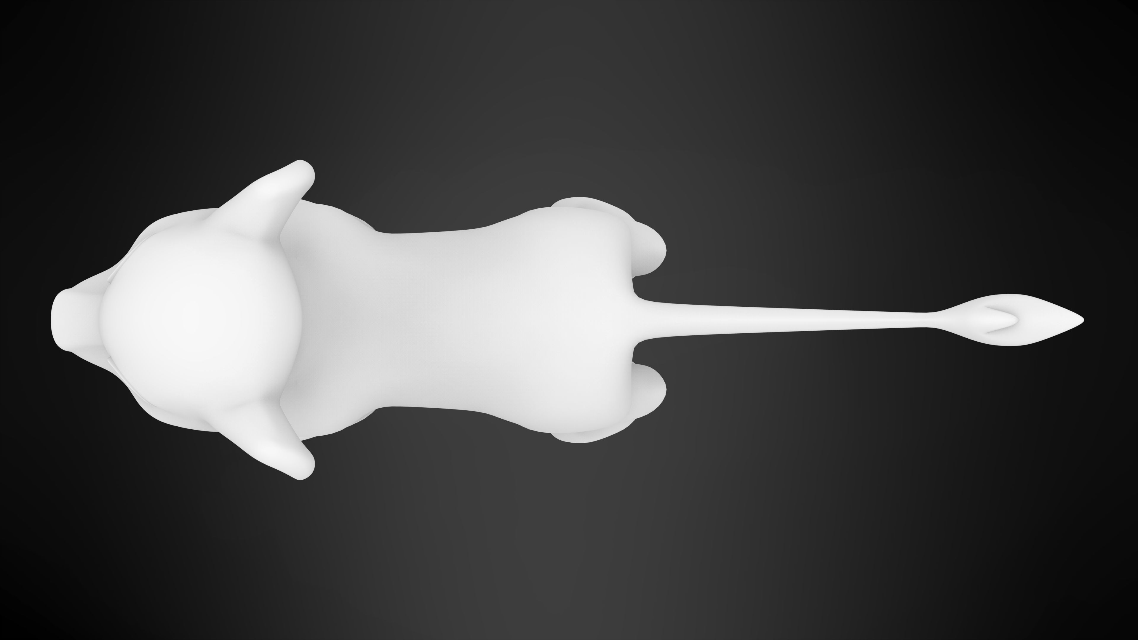 Sarabi Cub Low-poly 3D model_9