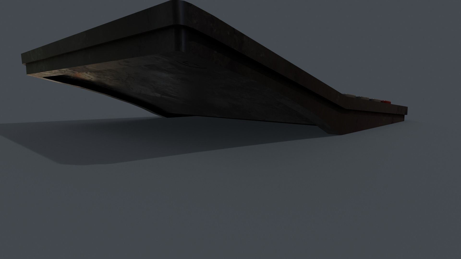 Calculator Low-poly 3D model_11