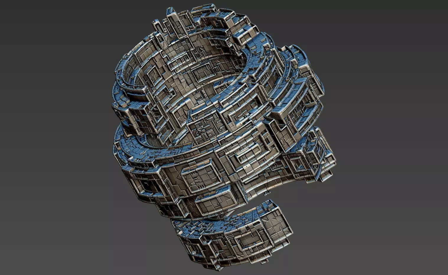 space equipment node 00003 3D model_0