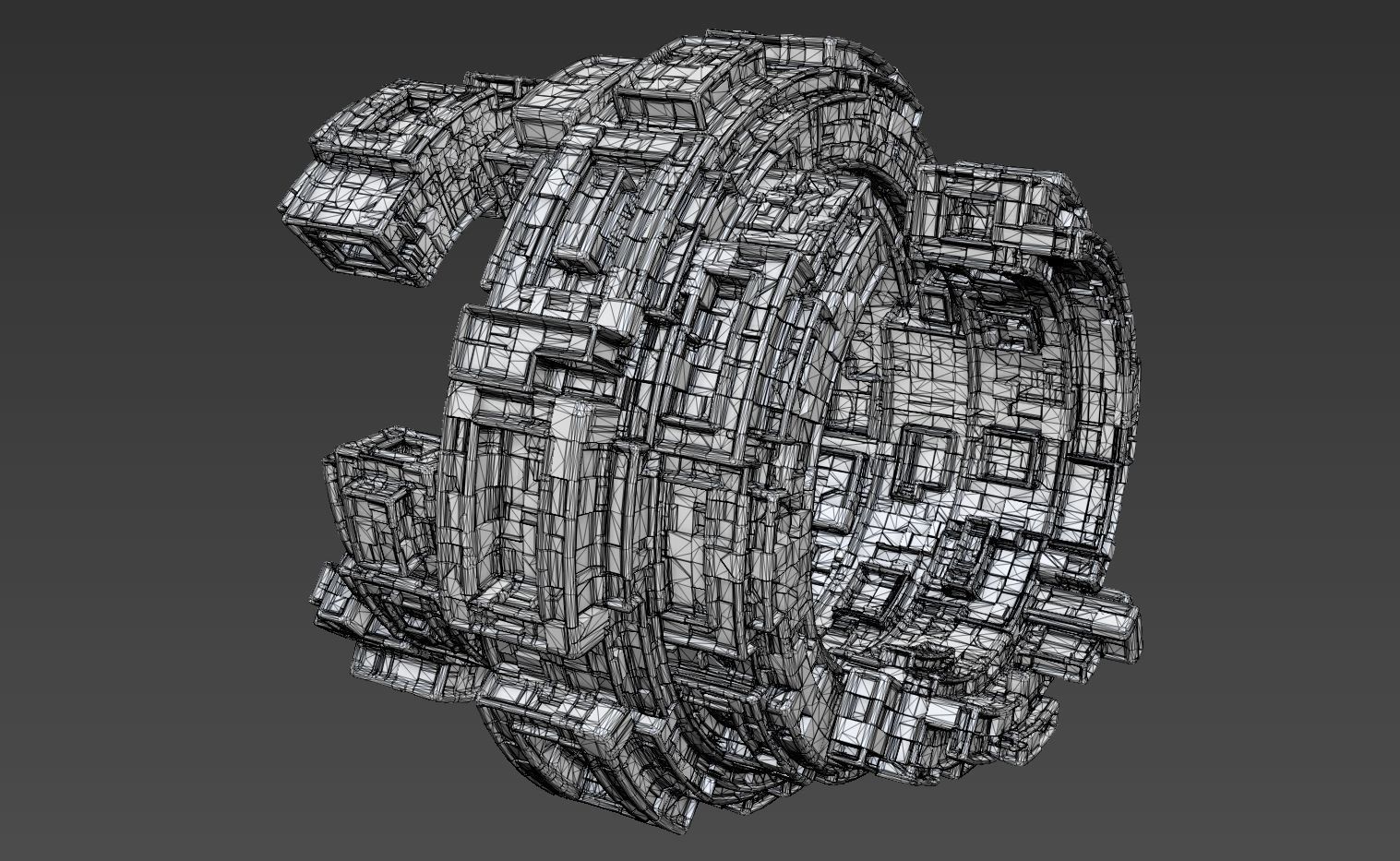 space equipment node 00003 3D model_8