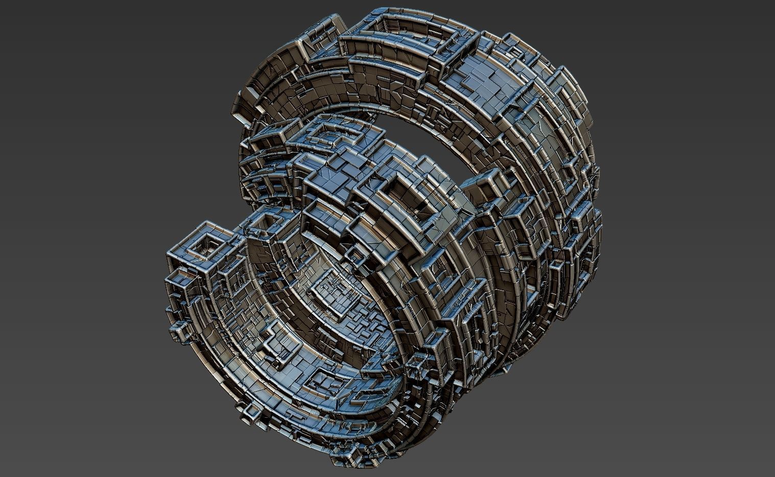 space equipment node 00003 3D model_3