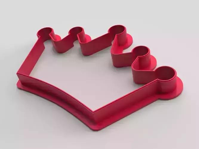 Cookie cutter - Crown