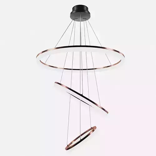 Chandelier Citilux Electron CL710105RS LED 3D model
