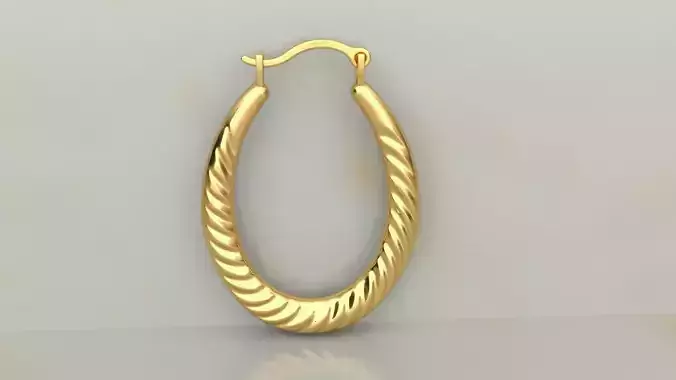 Earrings in lock  05