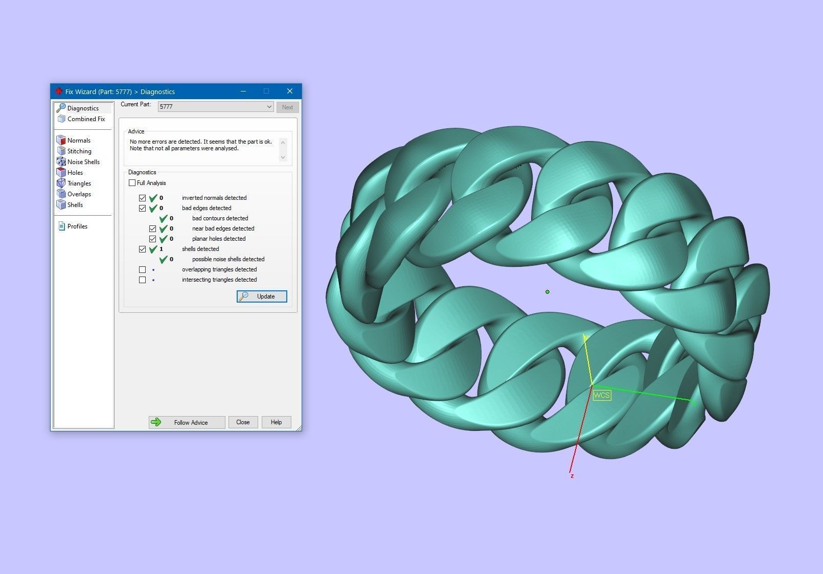 Gold N849 3D print model_4