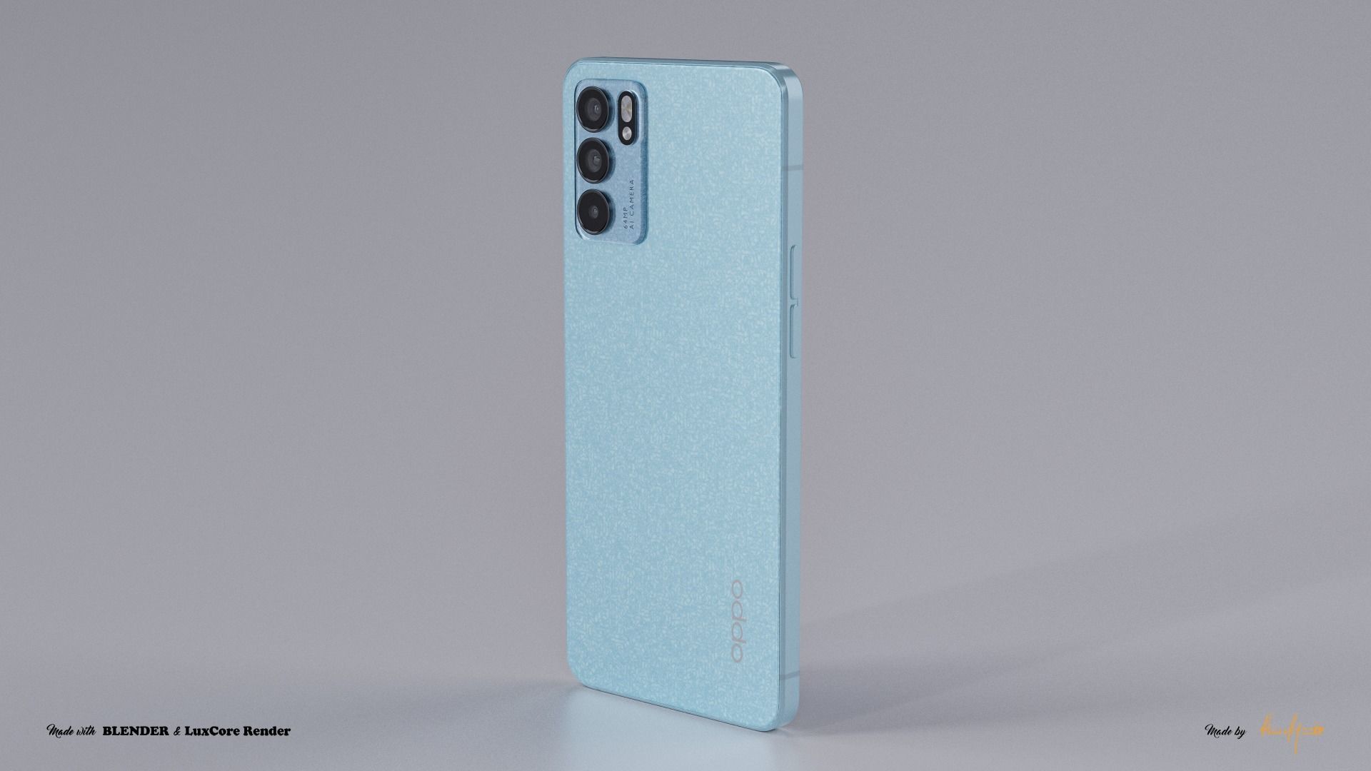 OPPO RENO 6 5G 3D model_9