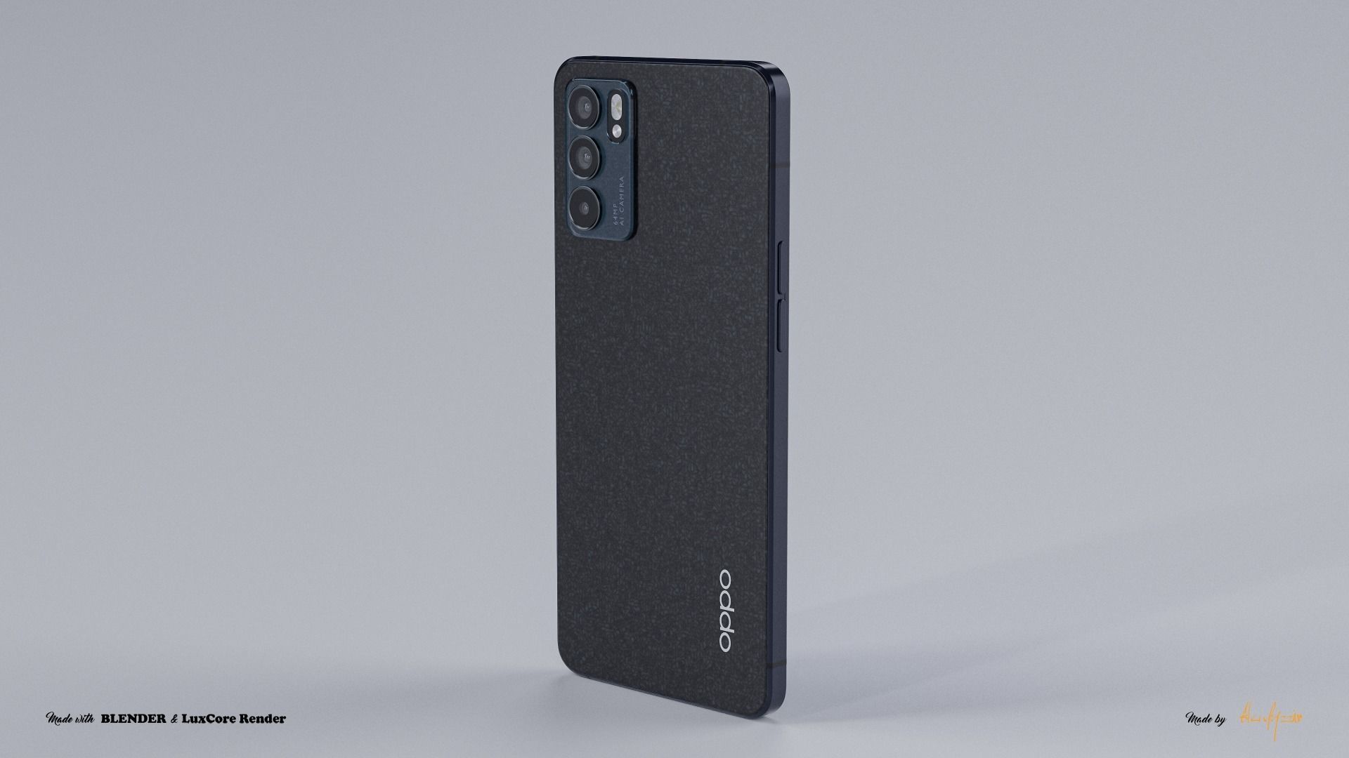 OPPO RENO 6 5G 3D model_10