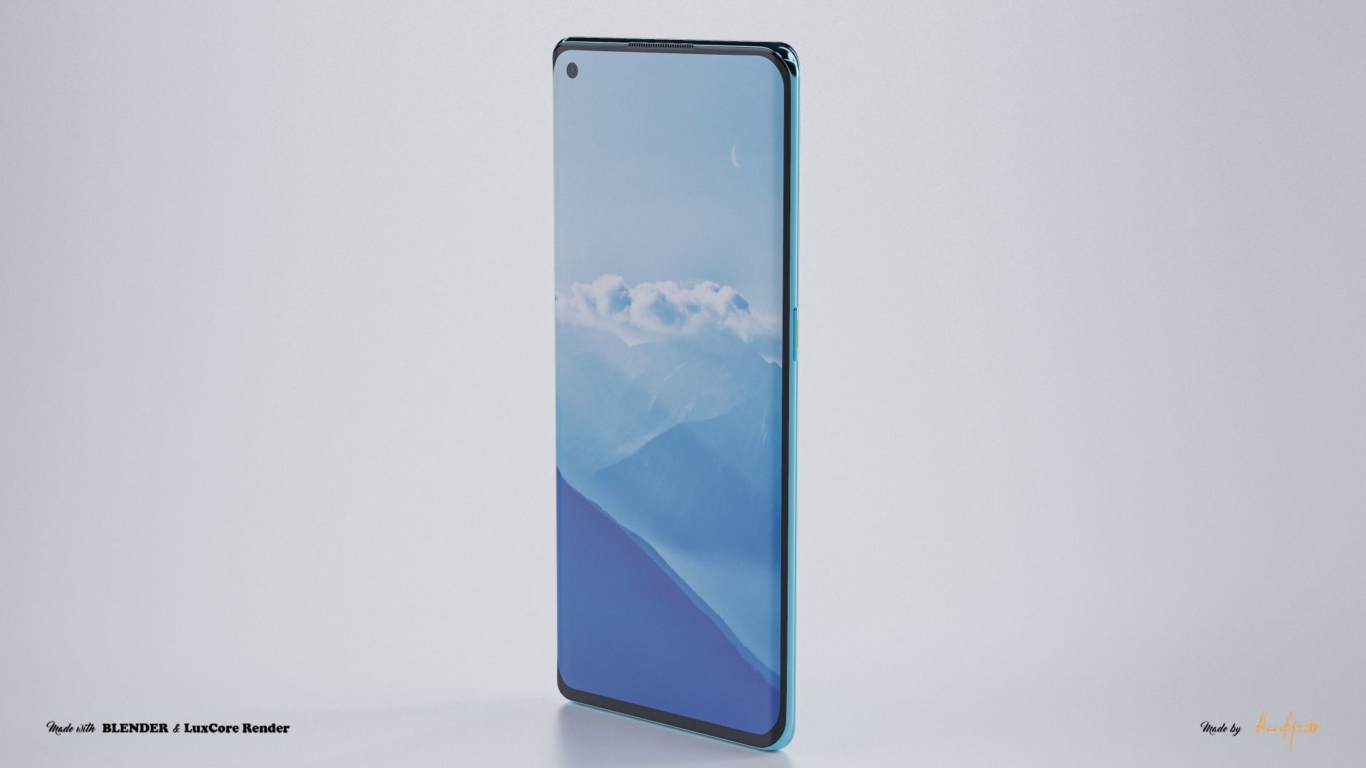 OPPO RENO 6 PRO 5G 3D model_1