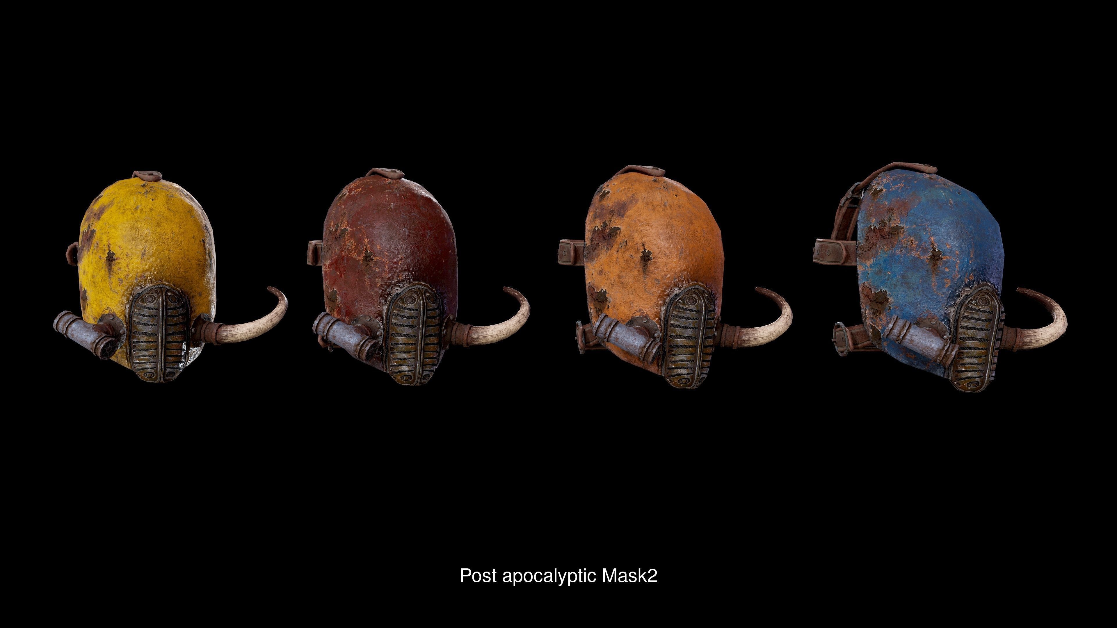 Post apocalyptic pack 3D Model Collection_7