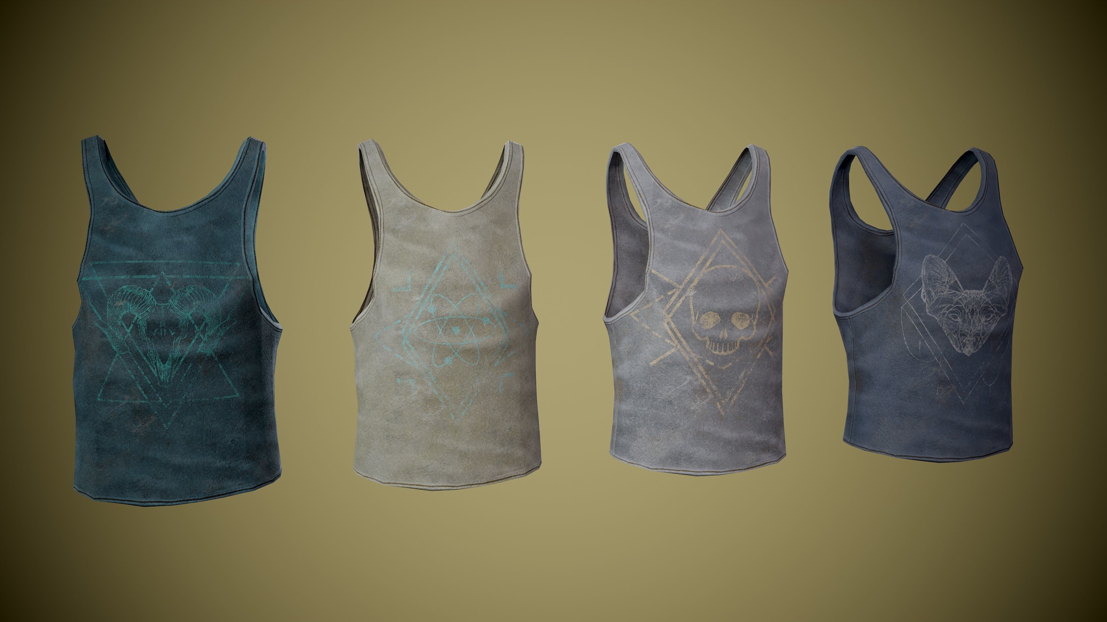 Post apocalyptic pack 3D Model Collection_16