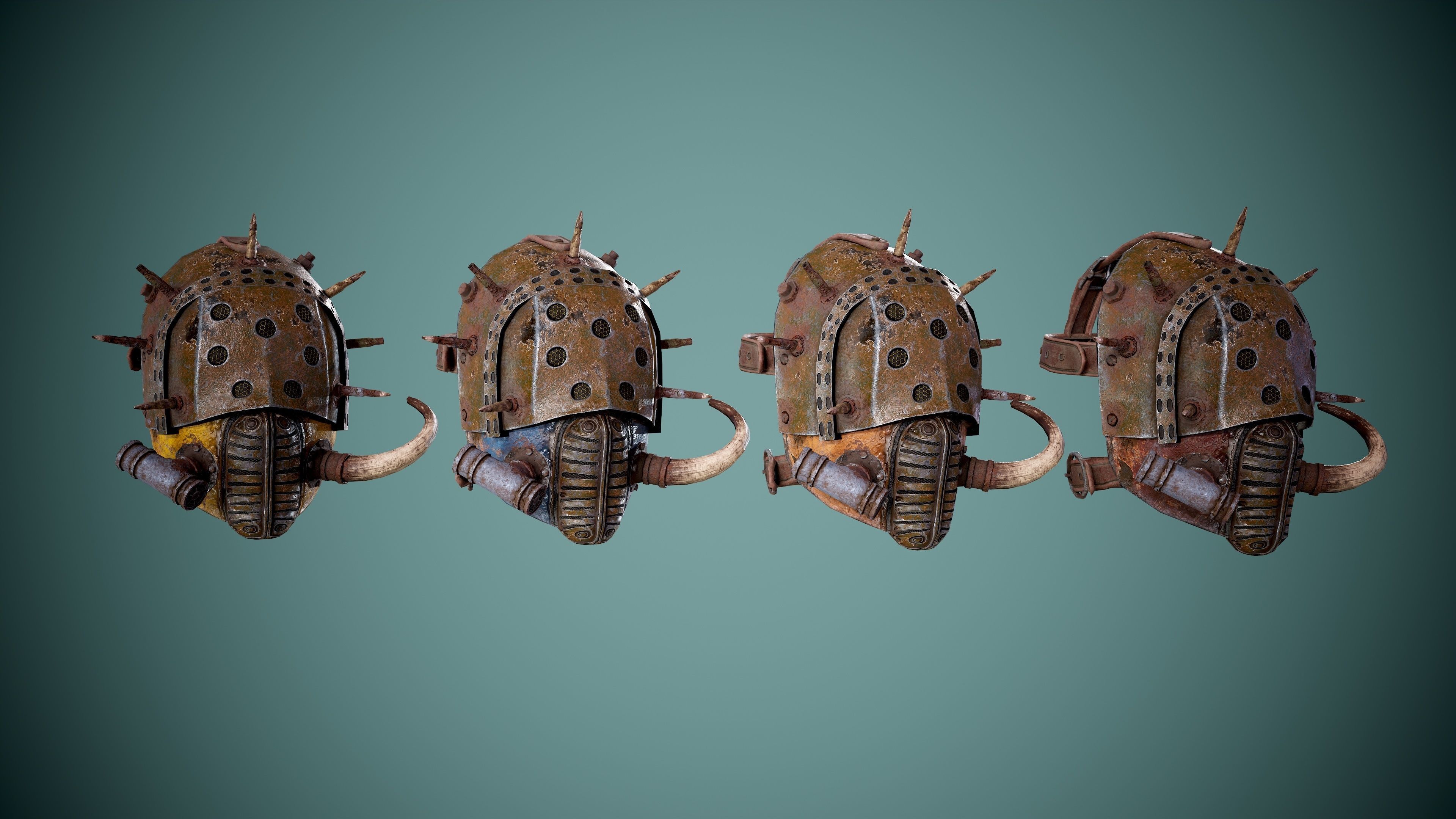 Post apocalyptic pack 3D Model Collection_13