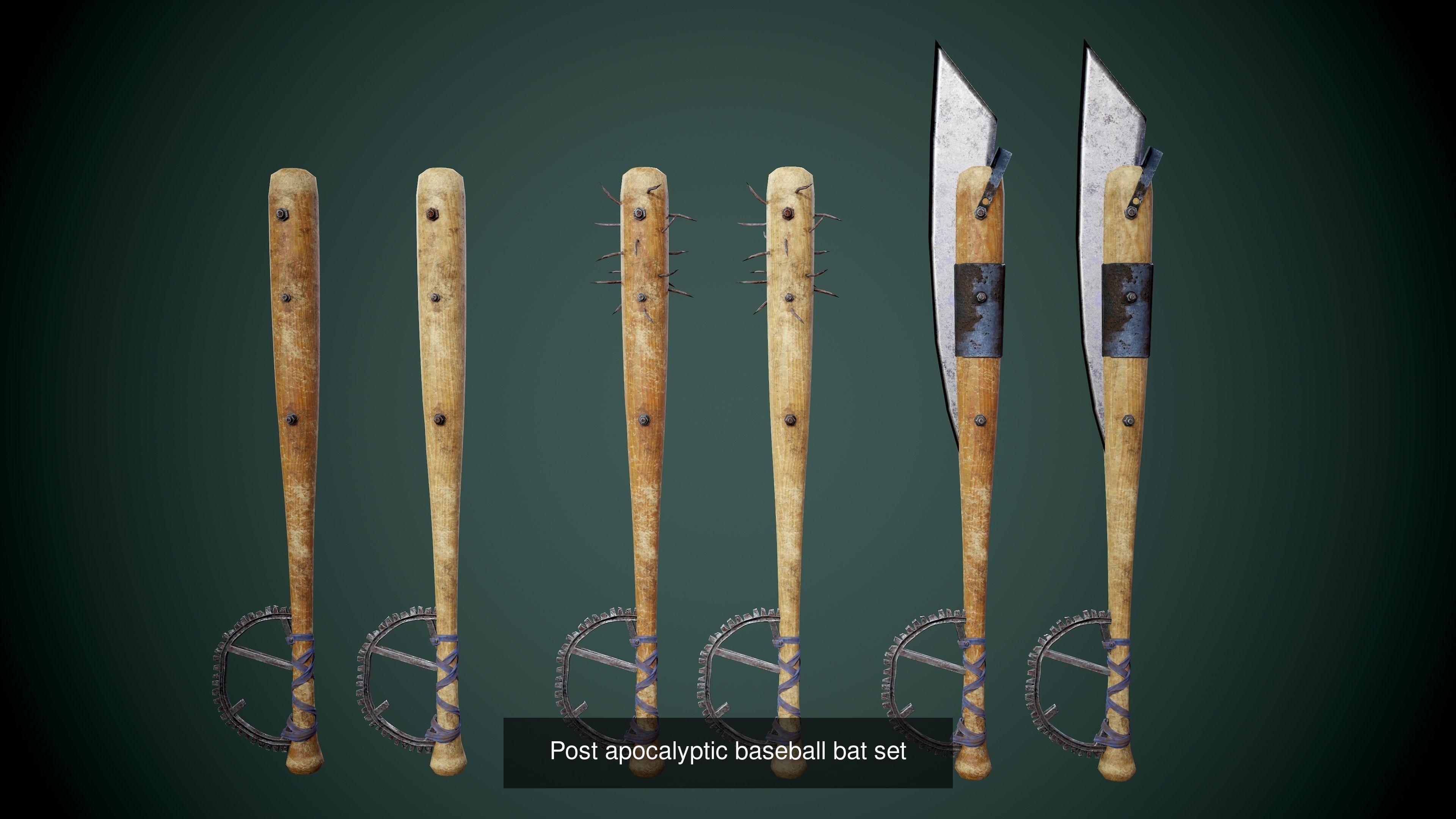 Post apocalyptic pack 3D Model Collection_5