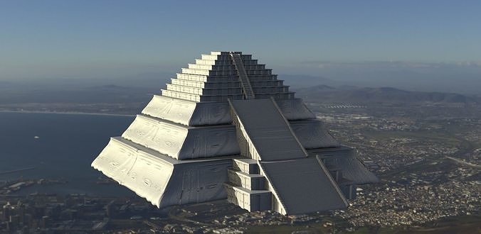 Pyramid stand alone 3D model