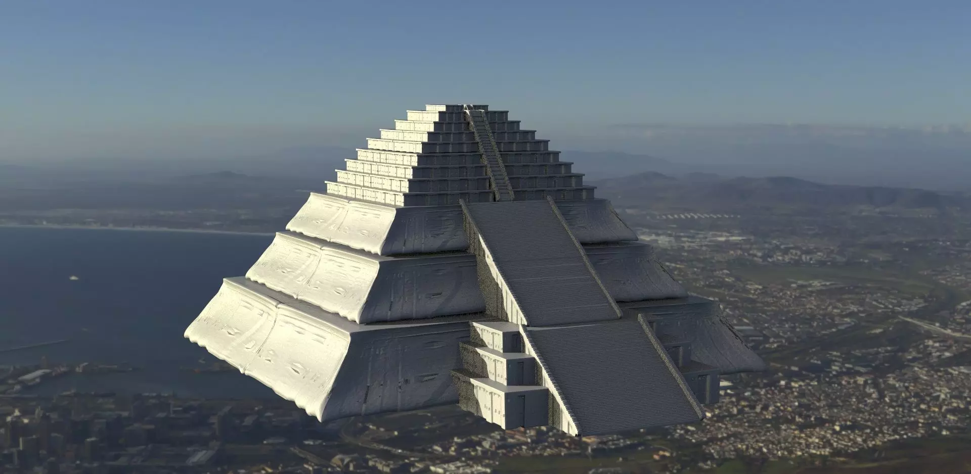 Pyramid stand alone 3D model_0