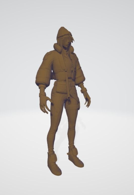 Valorant Killjoy 3D print model_4