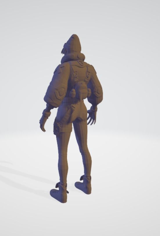 Valorant Killjoy 3D print model_6