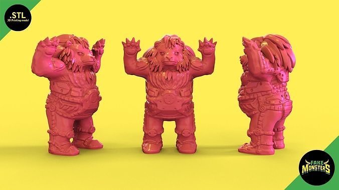 12 Rizzo - Fake Monsters 3D print model