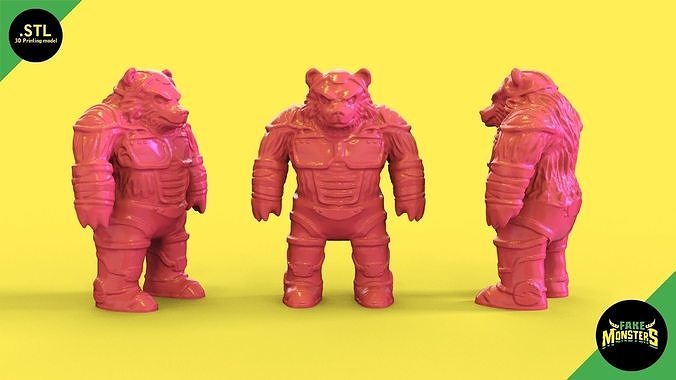 13 Tossco - Fake Monsters 3D print model